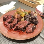 Mr.Porcino - 北海道稚内産　蝦夷鹿　骨付きロースの炭火焼き