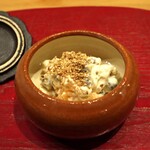 お料理 ちゃとら - 柿とムカゴの白和え