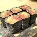 寿し処黒杉 心貫 - 【 鉄火巻き 】