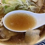 煮干ラーメン 北栄 - 醤油の旨さも光る