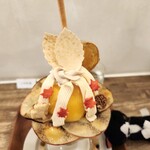 cafe days - 紅葉の朱のグラデーションが写メだと上手く伝わらないのが残念(^^)