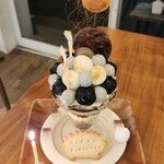 cafe days - 白玉や巨峰、ムース玉でボリューミーなのにペロッと完食(笑)