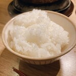 炭火焼肉 肉の匠 ひうち - 土鍋からの盛り付け後