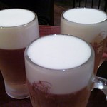 ブラーノブラーノ - 2014.11　クリーミーな泡で上手な生ビール♪　乾杯♪