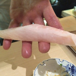 味あら井 - クエの縁側部位