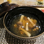 鯛良 - 茸のみぞれ餡