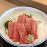 魚真 - 本マグロの中トロ定食