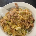 菊亭 - 肉うま煮丼