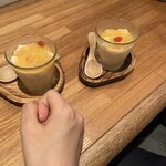 中国料理 堀内 - 杏仁豆腐