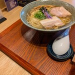 煮干しそば 鶏そば 藍 - 