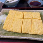 手打ちそば天ぷら 那央人 - だし巻き玉子