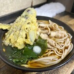 はや川 - 肉蕎麦にナス天トピ