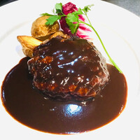 AGIO特製 炭火焼きハンバーグ デミグラスソース