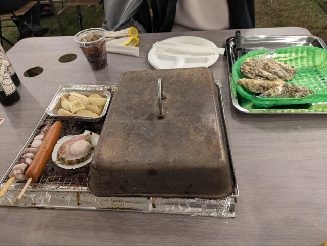 出張カキ小屋 牡蠣奉行 道の駅国見あつかしの郷 - 藤田（かき）の写真