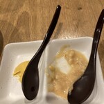 出汁とおでん わいく - カラシと味噌