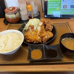 から好し - 料理写真:特盛大判から揚げ定食