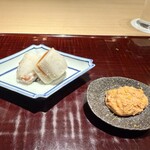 料理屋 稲家 - 【 からすみとあん肝 】