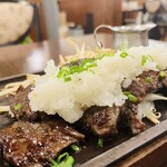 サッポロビアレストラン９１０ - 和風カットステーキ