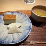 料理屋 稲家 - 【 栗のチーズケーキ 】梨