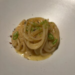 ドンブラボー - レモンのカチョエペペ　アップ