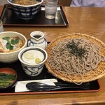 そじ坊 イトーヨーカドー木場店 - カツ丼定食、ざる蕎麦大盛り
