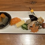 蕎麦食彩 さいとう - 突き出し300円