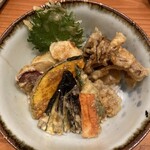 蕎麦食彩 さいとう - ミニ天丼