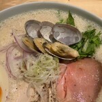 鶏白湯ラーメン ムツキ - 魚介鶏白湯ラーメン