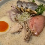 鶏白湯ラーメン ムツキ - 魚介鶏白湯ラーメン