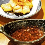 焼肉 ごぶ - コレにつけて食べる