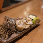 魚ト肴いとおかし - 活鯵フライ