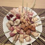鶏割烹 まことや - 天草大王の串たち