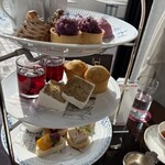 山のホテル ラウンジ・バー - この時期のアフタヌーンティーのセット