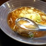 らーめん 夢屋台 - 熱々のスープ