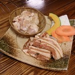 Sumibiyakiniku Tarou - たろうホルモン480円2人前と豚カルビ390円2人前