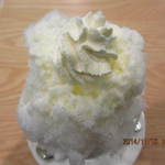 フルーツパーラーゴトー - サイドのミルクかき氷