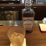 コーヒーハウス ニシヤ - ジャックダニエル サルーンのロック（750円）