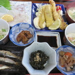 みさきや - 料理写真:白イカ定食