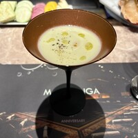 マラルンガ鉄板焼 - 琉球野菜のポタージュ