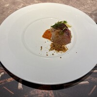 マラルンガ鉄板焼 - 本日の琉球アミューズブーシュ（宮古島産鮮魚のポルペッティ）