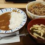 すき家 - 料理写真:元祖Wセット