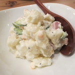 とんかつ いわい - ポテトサラダ（2014/11撮影）