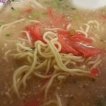 バスラーメン - 紅ショウガ投入！　2014.11