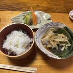 田舎料理おかりば - この日から新米！ウマっ！