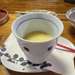 田舎料理おかりば - 桃ヨーグルトでfin!