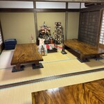 田舎料理おかりば - 武者飾り+吊るし雛｡