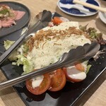 魚豪商 コダマ - サラダがすでに美味しい∑(ﾟДﾟ)