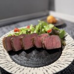 ロピア - 一緒に買った肉をステーキみたいにしてみた