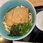 ふれあい館 - キツネうどん