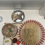 上方レインボー - 虹の秋つけ麺・大阪無花果と里芋・鰤王味噌つけ麺（2000円）